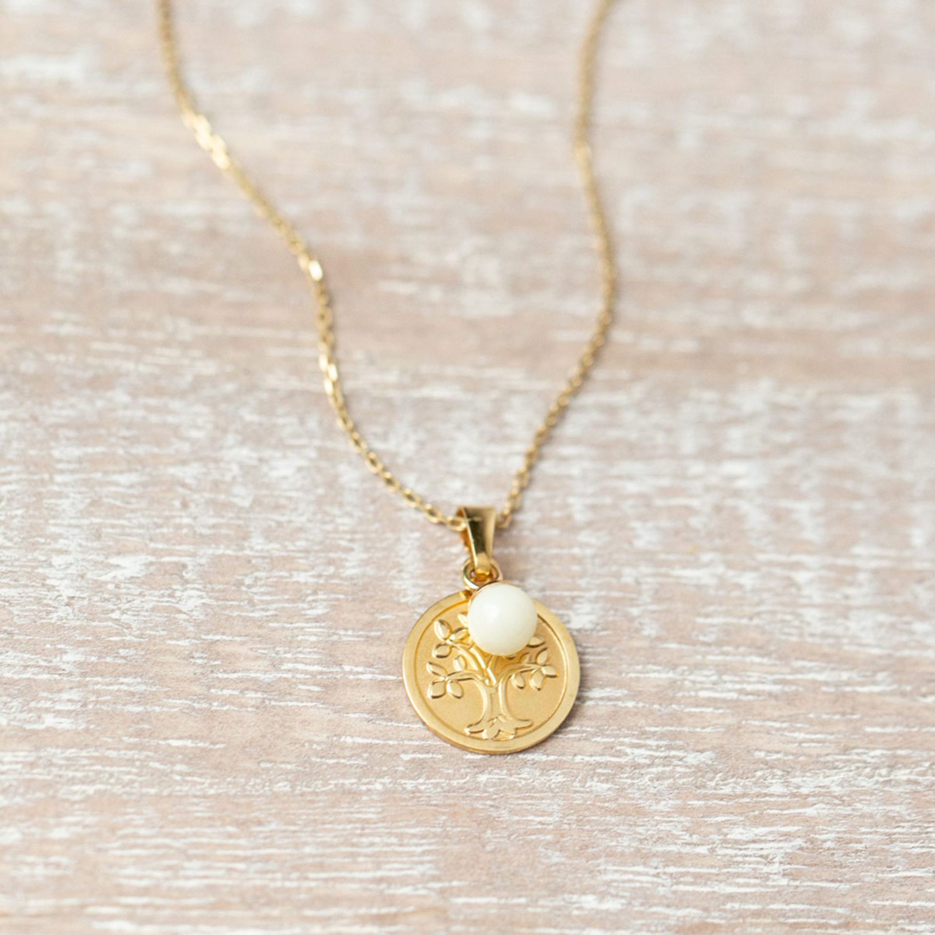 Muttermilch Schmuck Lebensbaum Anhänger Halskette Echtgold