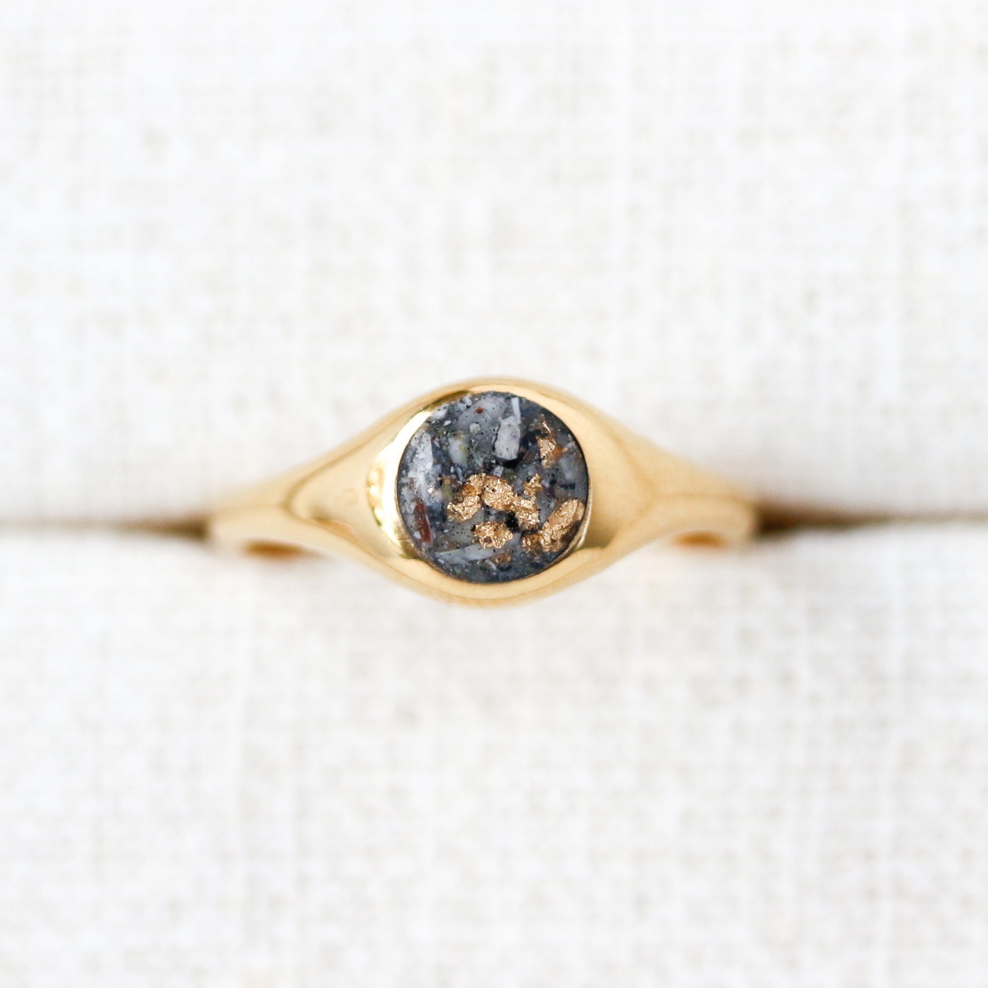 Asche Schmuck Erinnerung Echtgold Gedenkschmuck