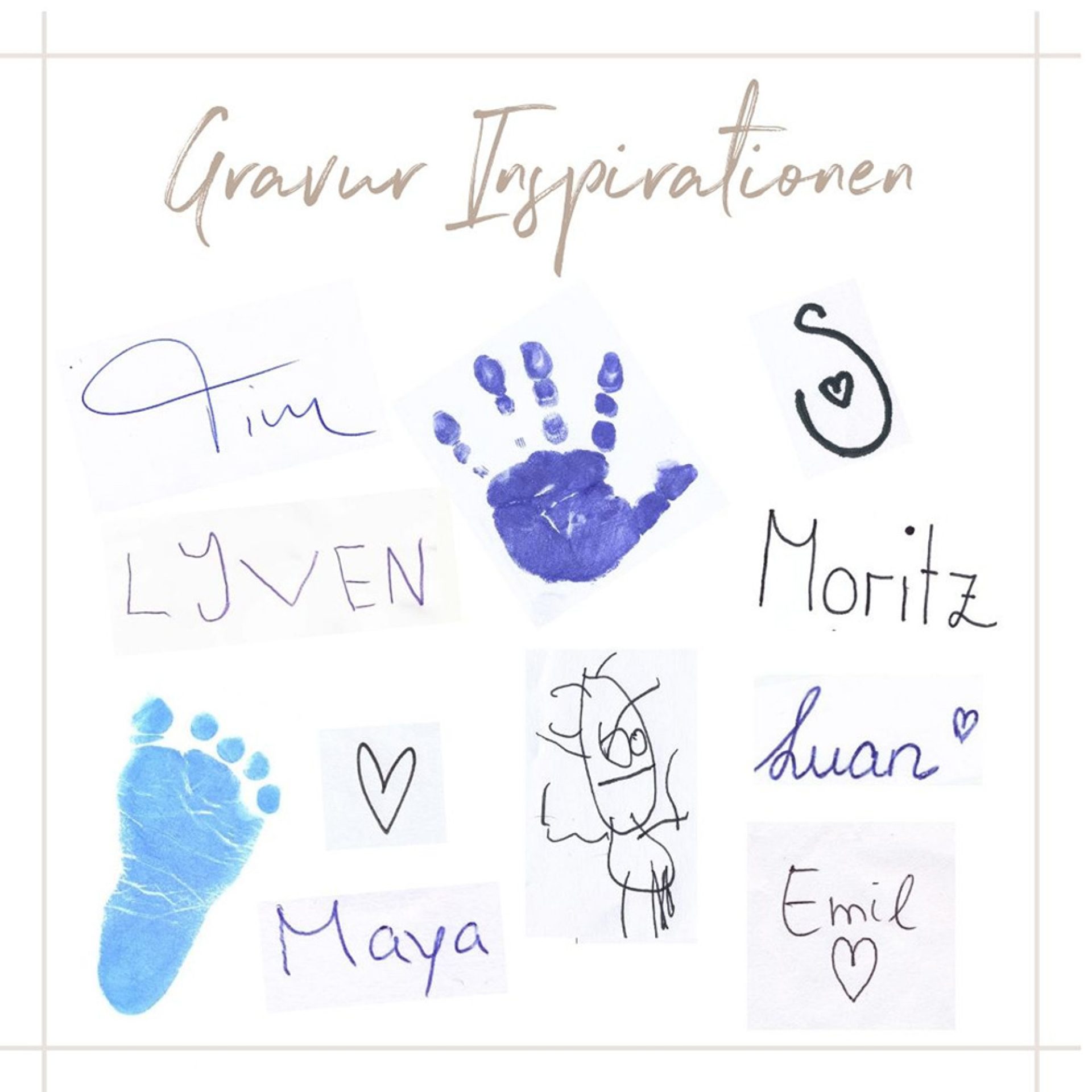 Gravur-Inspiration-Halskette-Gravieren-Anhänger-personalisieren-Handabdruck-Namensgravur
