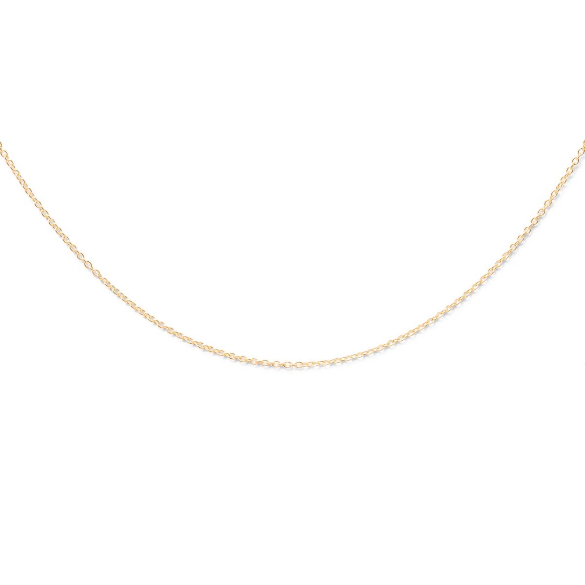 Ankerkette vergoldetes Silber Gelbgold Damen Herren