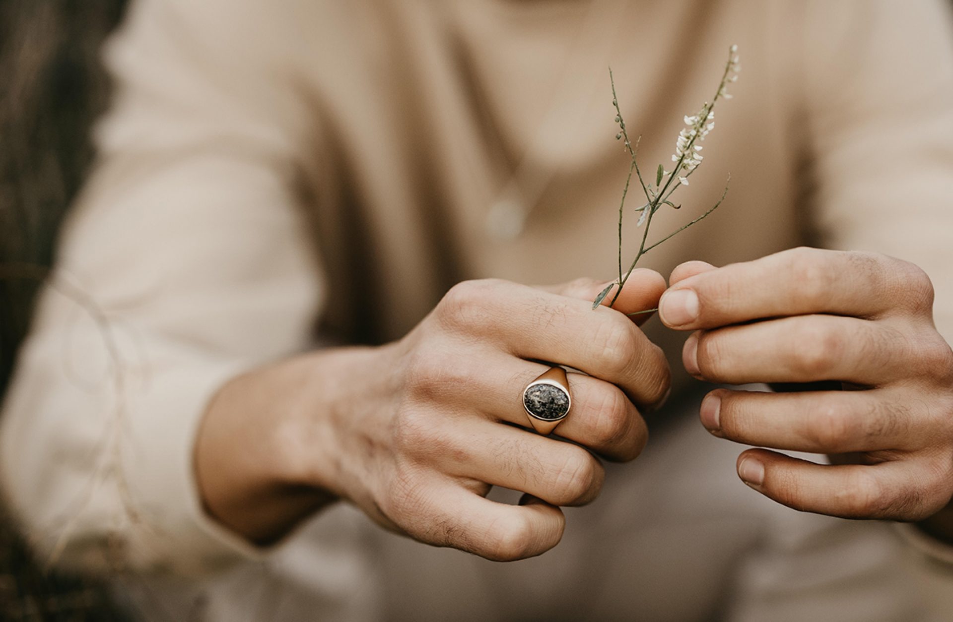 asche-ring-mann asche schmuck kremationsasche tier mensch verstorbener schmuck