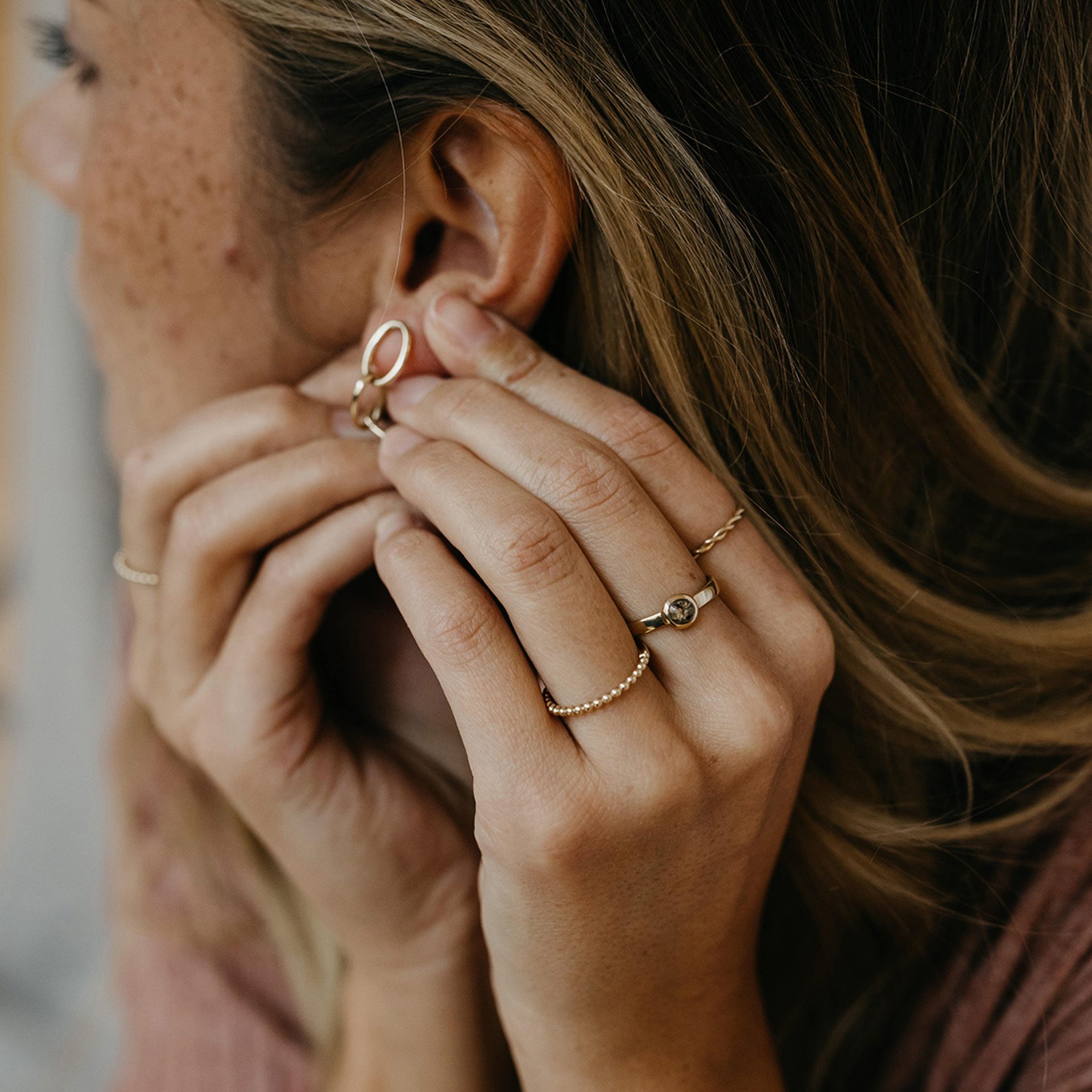 Asche Haar Ring Erinnerung an verstorbenes Tier